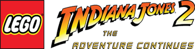 LEGO Indiana Jones 2: The Adventure Continues logo for PSP